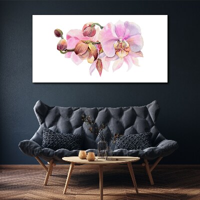 Vászonkép Orchidea pasztell árnyalatokban