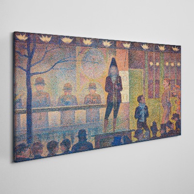Vászonkép Egy előadás a reflektorfényben