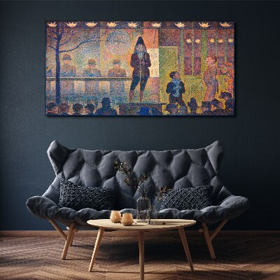 Vászonkép Egy előadás a reflektorfényben