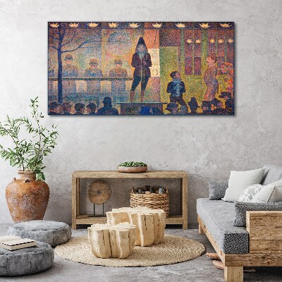 Vászonkép Egy előadás a reflektorfényben