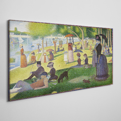 Vászonkép La Grande Latte Seurat