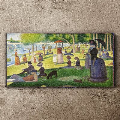 Vászonkép La Grande Latte Seurat