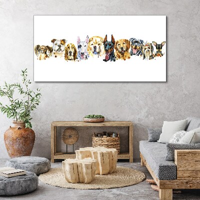 Vászonkép Modern állatok kutyák