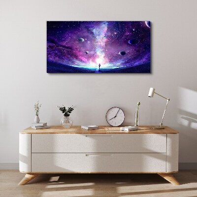Vászonkép Űrutazás a galaxisban