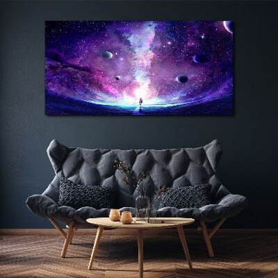 Vászonkép Űrutazás a galaxisban