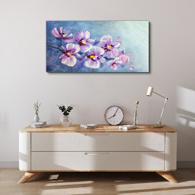 Vászonkép Orchideák pasztell árnyalatokban