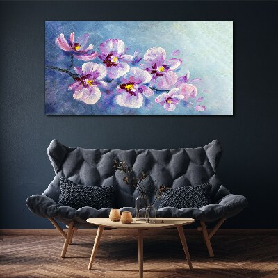 Vászonkép Orchideák pasztell árnyalatokban