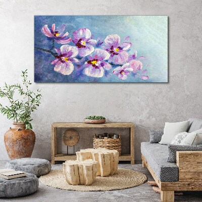 Vászonkép Orchideák pasztell árnyalatokban