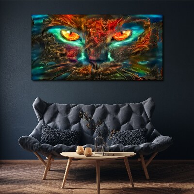 Vászonkép Mystery Cat Eyes