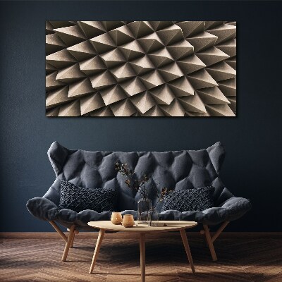 Vászonkép A háromdimenziós formák geometriája