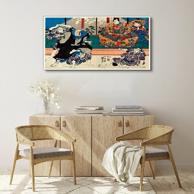 Vászonkép Hagyományos japán színpad