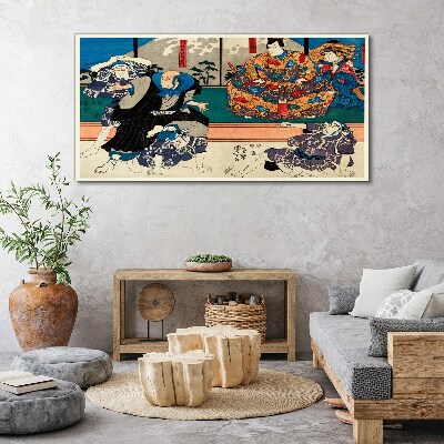 Vászonkép Hagyományos japán színpad