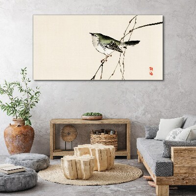 Vászonkép Állati madár ágak