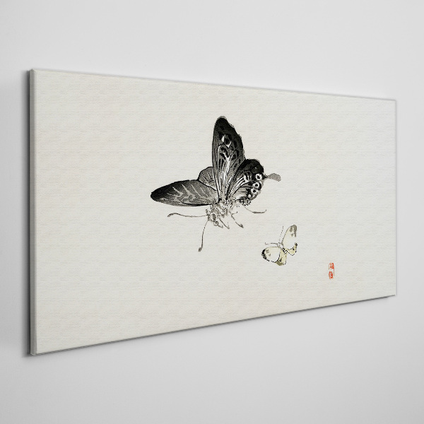 Vászonkép Modern rovar pillangó