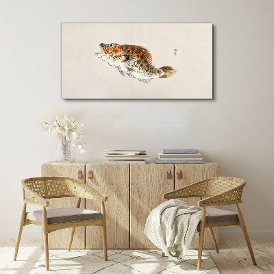 Vászonkép Hal elegancia finom árnyalatokban