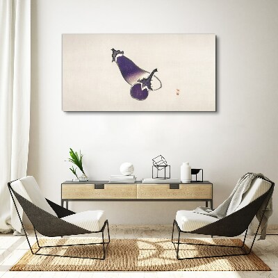 Vászonkép A zöldségek eleganciája minimalista stílusban
