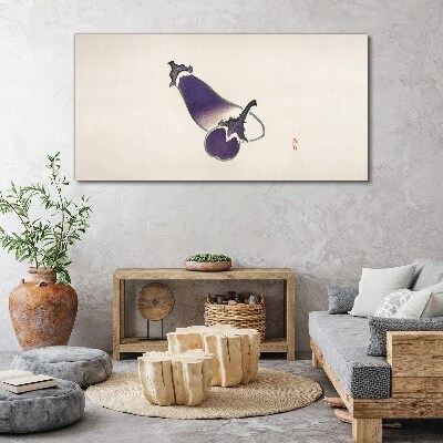 Vászonkép A zöldségek eleganciája minimalista stílusban