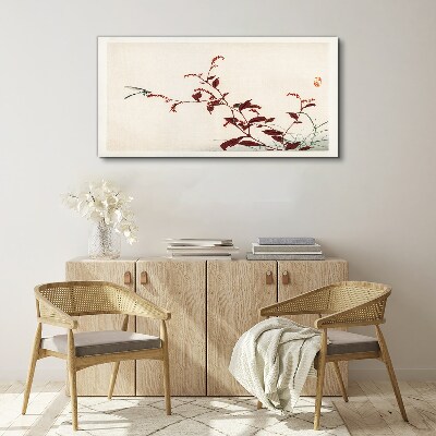 Vászonkép Ázsiai ágak levelek