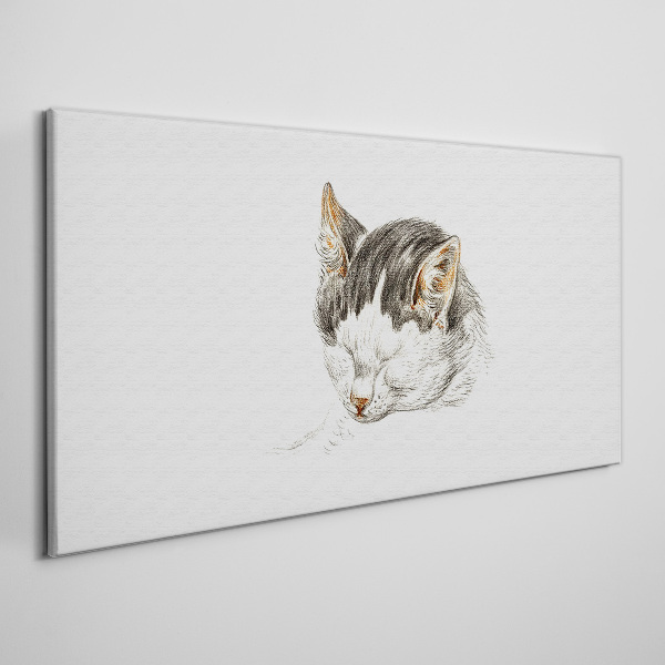 Vászonkép Rajz állat macska