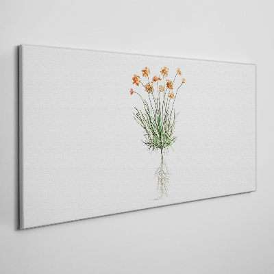 Vászonkép Modern növényi növények
