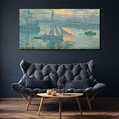 Vászonkép Le Havre kikötője