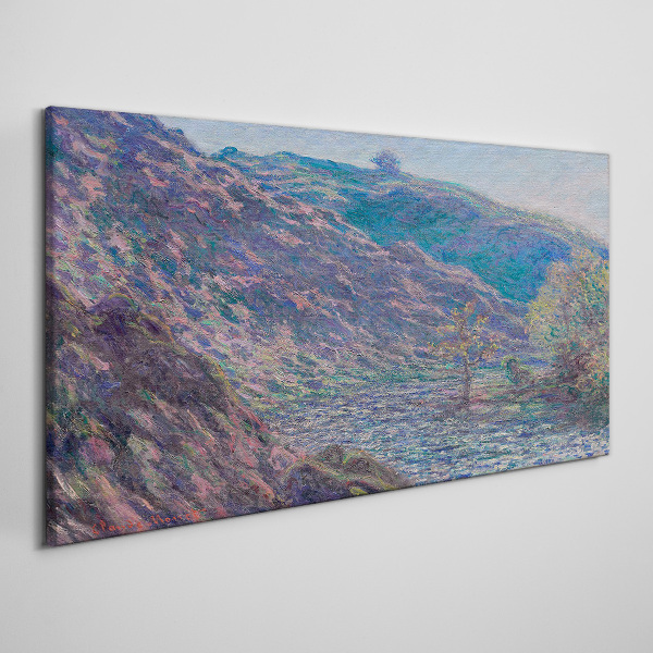Vászonkép Purple Hills hajnalban