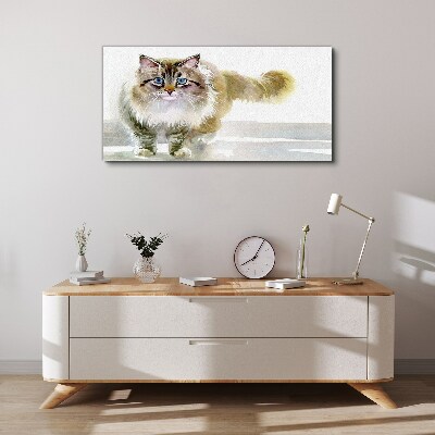 Vászonkép Modern állat macska