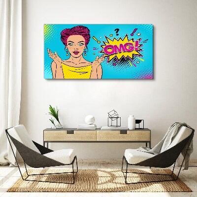 Vászonkép Pop Art meglepetés