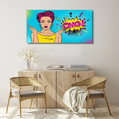 Vászonkép Pop Art meglepetés