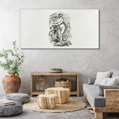 Vászonkép Mozgó figura