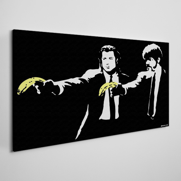 Vászonkép Pop art banán