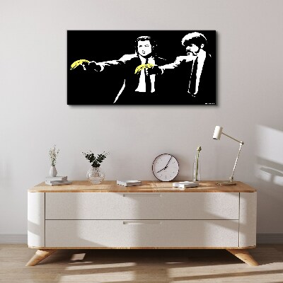 Vászonkép Pop art banán