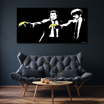 Vászonkép Pop art banán