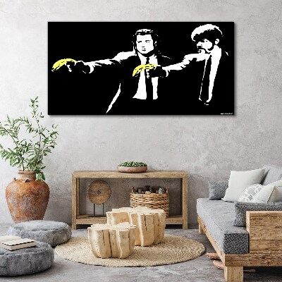 Vászonkép Pop art banán
