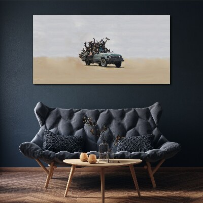 Vászonkép Banksy háború