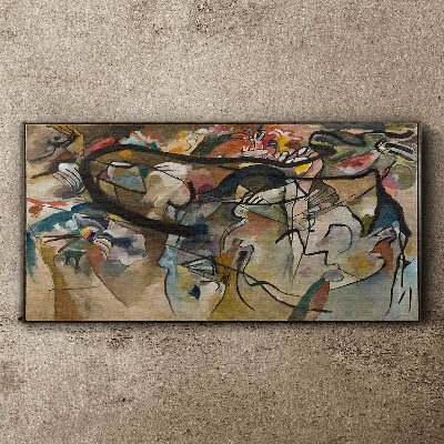 Vászonkép V. Kandinsky kompozíció