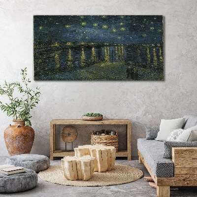 Vászonkép Csillagok a Rhone felett