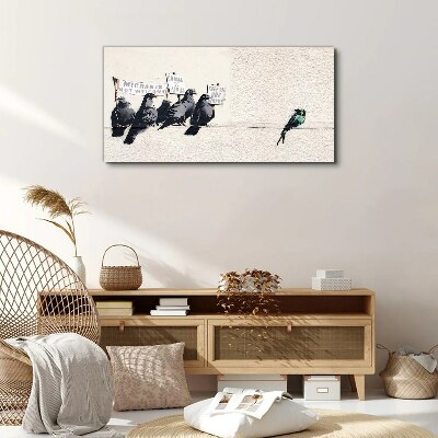 Vászonkép Madarak és a vándorlás üzenete