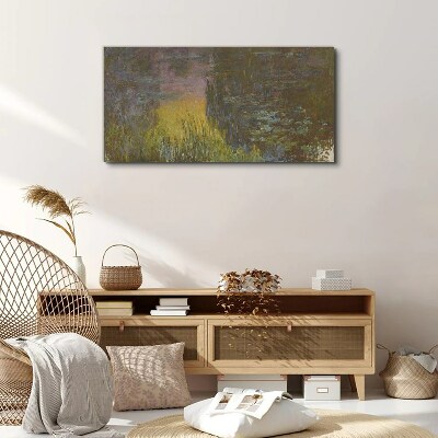 Vászonkép Arany tükröződés a vízben