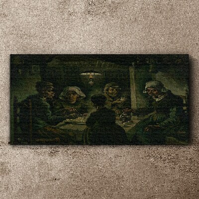 Vászonkép Vacsora az árnyékfelhőben