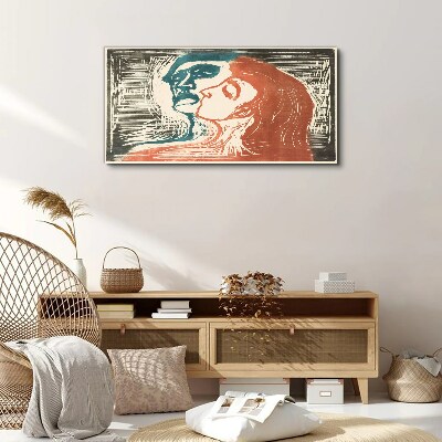 Vászonkép Intim pillantás az érzelmekre