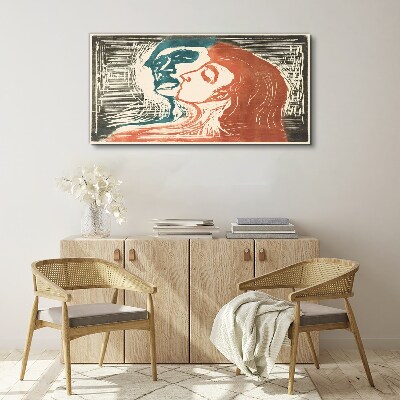 Vászonkép Intim pillantás az érzelmekre