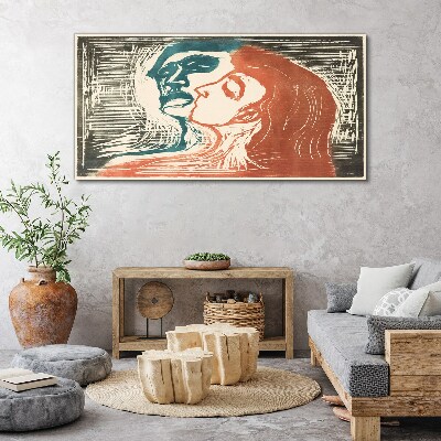 Vászonkép Intim pillantás az érzelmekre