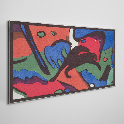 Vászonkép Absztrakt színek kompozíciója