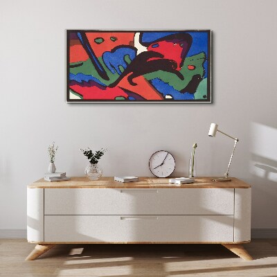 Vászonkép Absztrakt színek kompozíciója