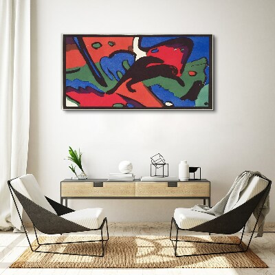 Vászonkép Absztrakt színek kompozíciója