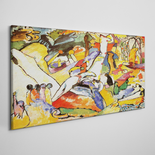 Vászonkép Az élet színes káosza