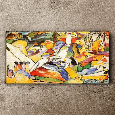 Vászonkép Az élet színes káosza