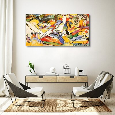 Vászonkép Az élet színes káosza