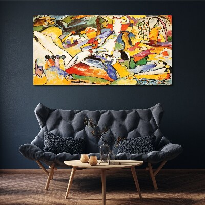 Vászonkép Az élet színes káosza